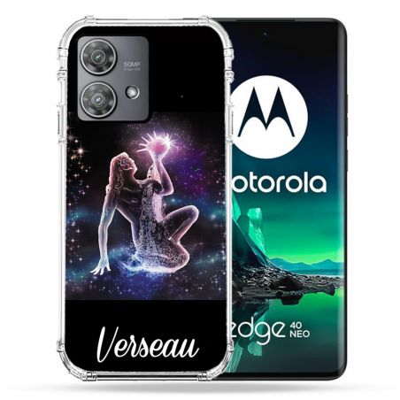 Coque Renforcée Pour Motorola Edge 40 Neo Signe Zodiaque 2 Verseau