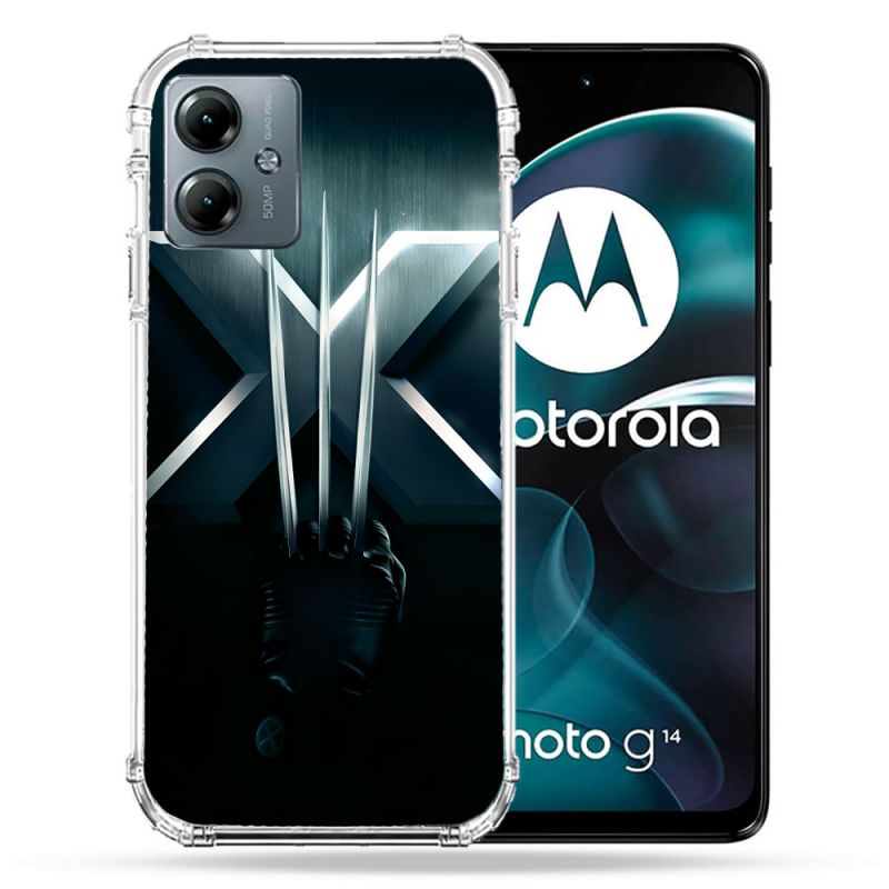Coque Renforcée Pour Motorola G14 4G Xmen