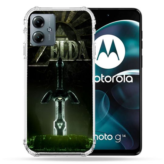 Coque Renforcée Pour Motorola G14 4G Zelda