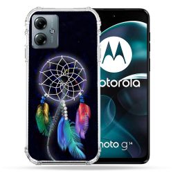 Coque Renforcée Pour Motorola G14 4G Zen Attrape Reve Multicolore