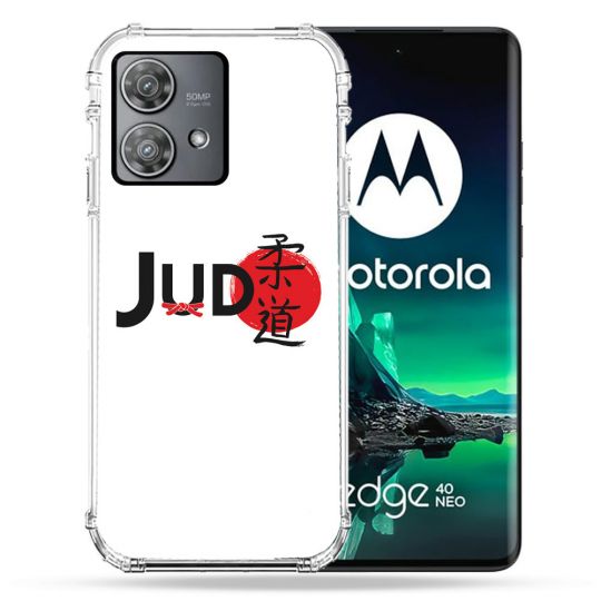 Coque Renforcée Pour Motorola Edge 40 Neo Sport Judo Logo