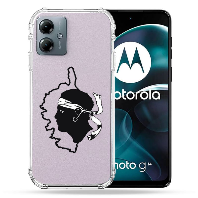 Coque Transparente Pour Motorola G14 4G Corse