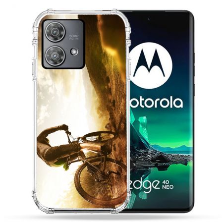 Coque Renforcée Pour Motorola Edge 40 Neo Sport VTT Soleil