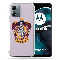 Coque Transparente Pour Motorola G14 4G Harry Potter Griffindor