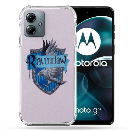 Coque Transparente Pour Motorola G14 4G Harry Potter Ravenclaw