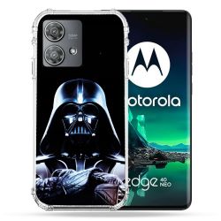 Coque Renforcée Pour Motorola Edge 40 Neo Star Wars - Dark Vador Noir