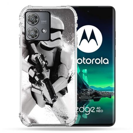 Coque Renforcée Pour Motorola Edge 40 Neo Star Wars - Trooper