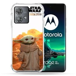 Coque Renforcée Pour Motorola Edge 40 Neo Star Wars - Yoda bebe soleil