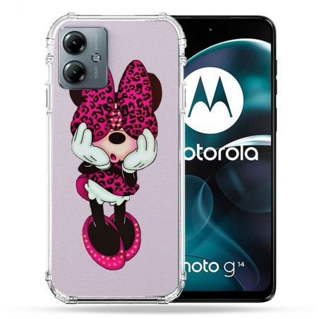 Coque Transparente Pour Motorola G14 4G Minnie