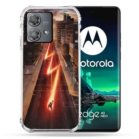 Coque Renforcée Pour Motorola Edge 40 Neo The Flash City
