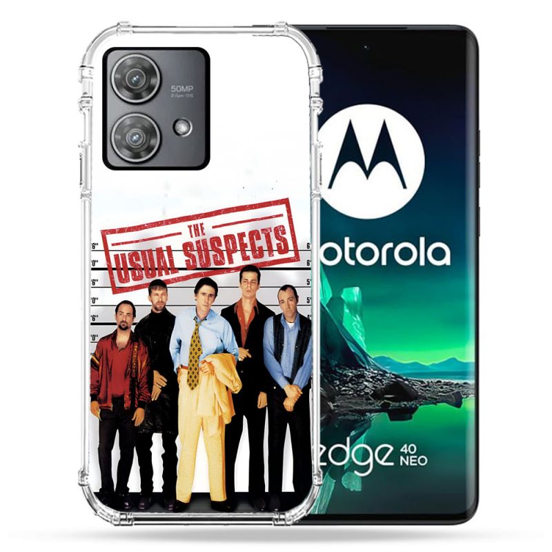 Coque Renforcée Pour Motorola Edge 40 Neo The Usual Suspect Affiche