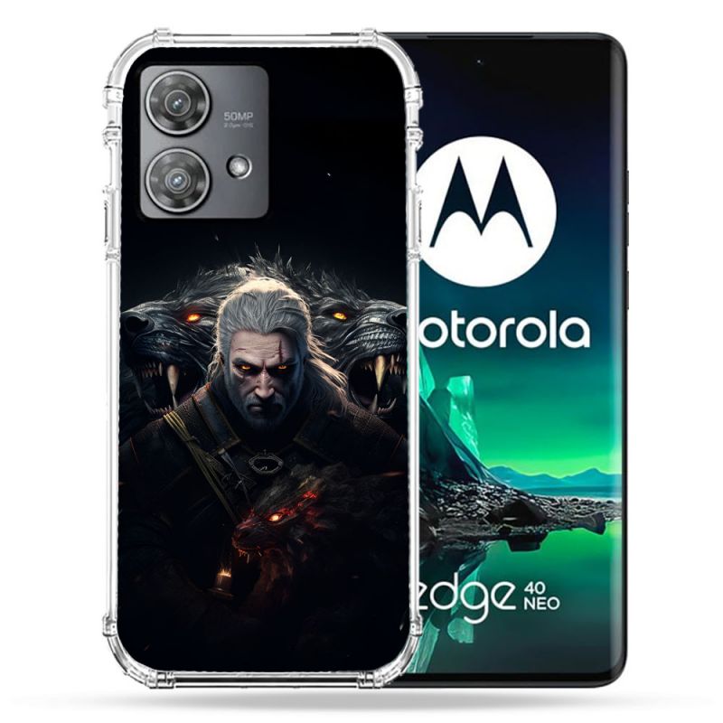 Coque Renforcée Pour Motorola Edge 40 Neo The Witcher