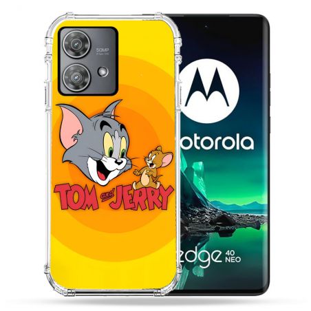 Coque Renforcée Pour Motorola Edge 40 Neo Tom Jerry
