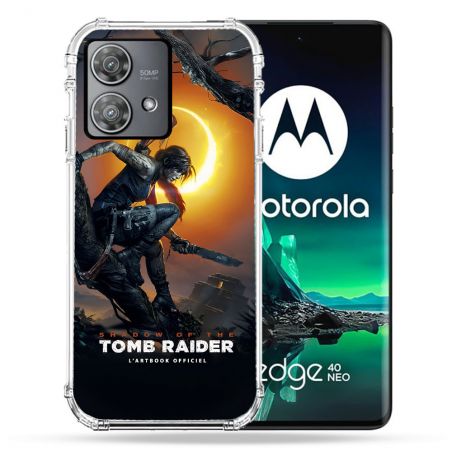 Coque Renforcée Pour Motorola Edge 40 Neo Tomb Raider