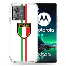 Coque Renforcée Pour Motorola Edge 40 Neo Voyage Italie 3 Blanc