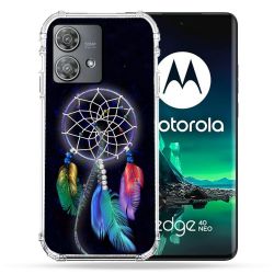 Coque Renforcée Pour Motorola Edge 40 Neo Zen Attrape Reve Multicolore