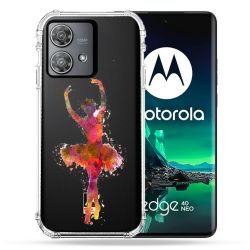 Coque Transparente Pour Motorola Edge 40 Neo Danseuse etoile