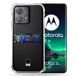 Coque Transparente Pour Motorola Edge 40 Neo One Piece Logo