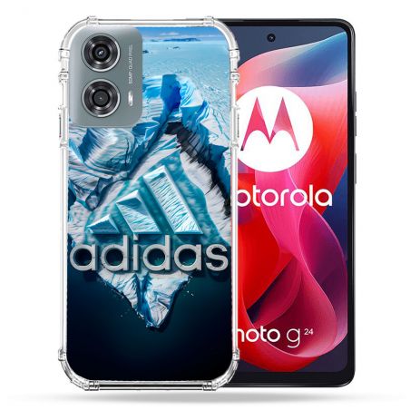 Coque Renforcée Pour Motorola G24 4G Adidas Iceberg