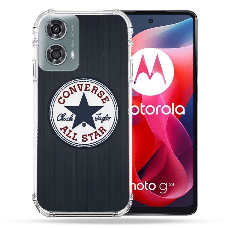 Coque Renforcée Pour Motorola G24 4G Converse