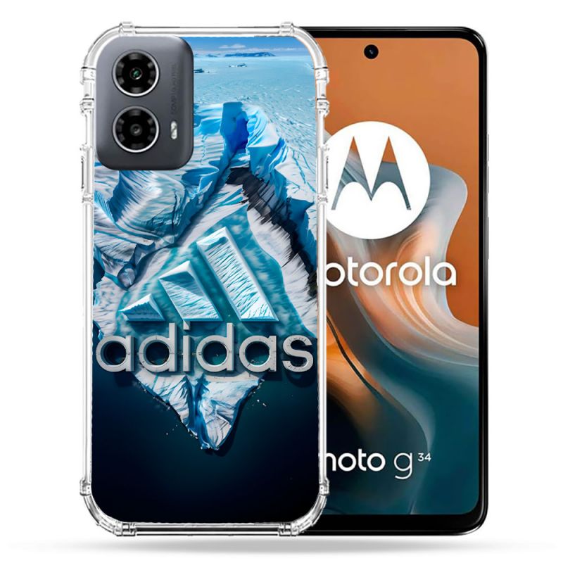 Coque Renforcée Pour Motorola G34 5G Adidas Iceberg
