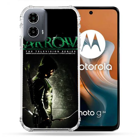 Coque Renforcée Pour Motorola G34 5G Arrow Affiche