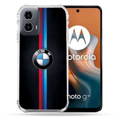 Coque Renforcée Pour Motorola G34 5G BMW Logo