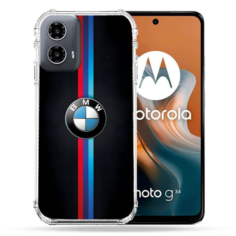 Coque Renforcée Pour Motorola G34 5G BMW Logo