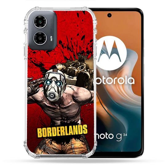 Coque Renforcée Pour Motorola G34 5G Borderland