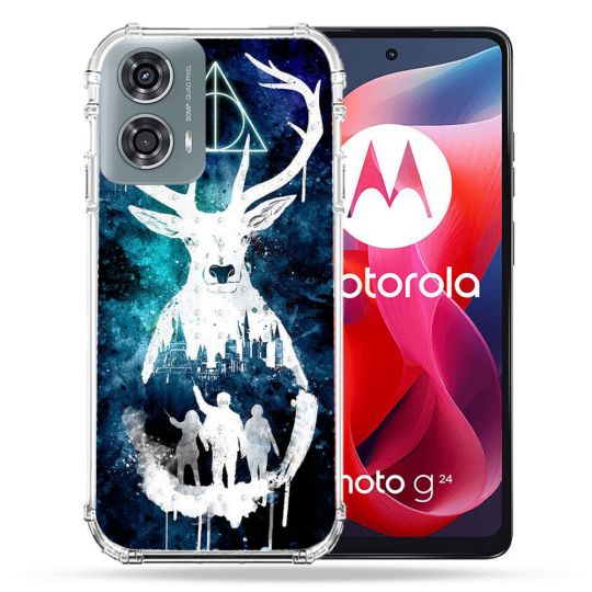 Coque Renforcée Pour Motorola G24 4G Harry Potter Patronome