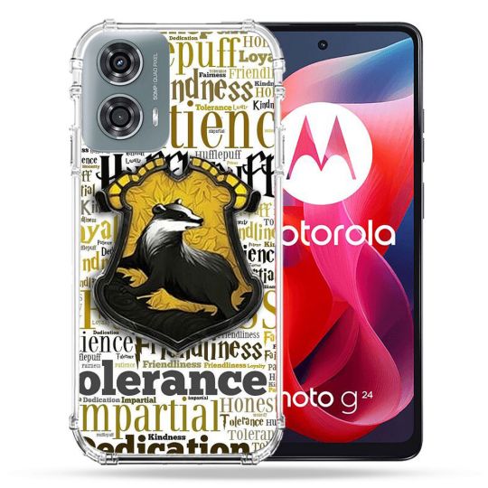 Coque Renforcée Pour Motorola G24 4G Harry Potter Poursouffle