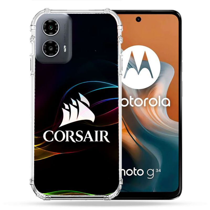 Coque Renforcée Pour Motorola G34 5G Corsair