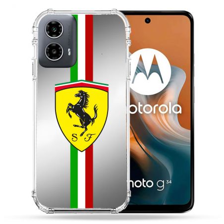 Coque Renforcée Pour Motorola G34 5G Ferrari Ligne