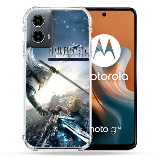 Coque Renforcée Pour Motorola G34 5G Final Fantaisy