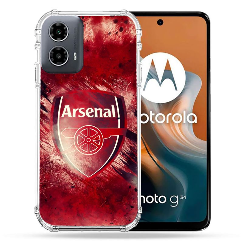 Coque Renforcée Pour Motorola G34 5G Foot Arsenal