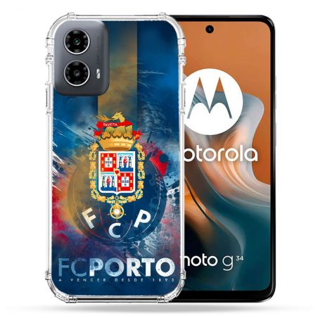 Coque Renforcée Pour Motorola G34 5G Foot FC Porto