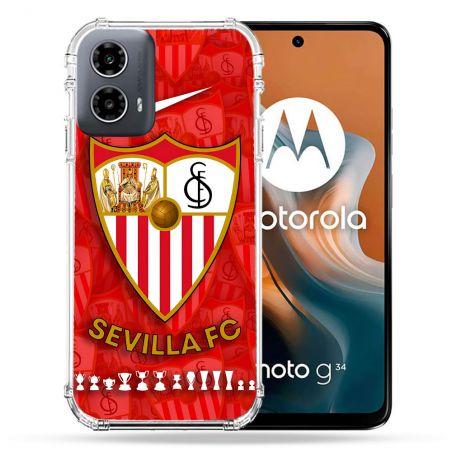 Coque Renforcée Pour Motorola G34 5G Foot FC Sevilla