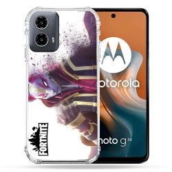 Coque Renforcée Pour Motorola G34 5G Fortnite Blanc
