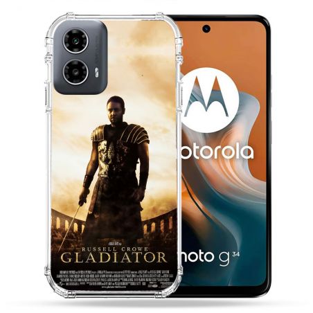 Coque Renforcée Pour Motorola G34 5G Gladiator Affiche