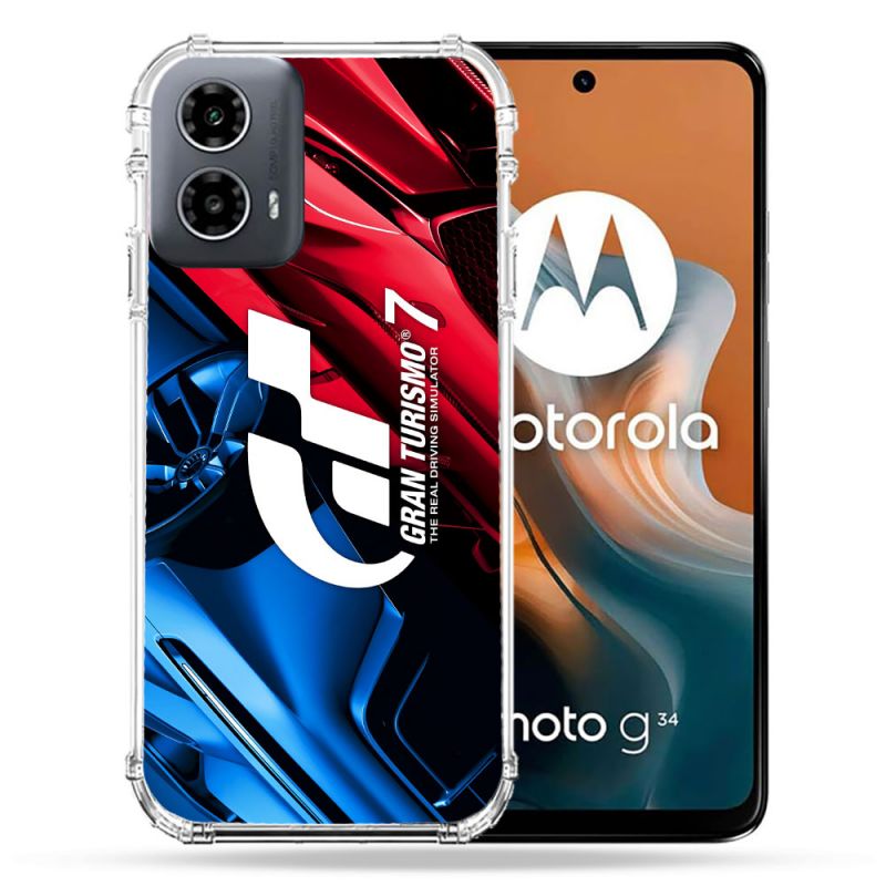Coque Renforcée Pour Motorola G34 5G Gran Turismo