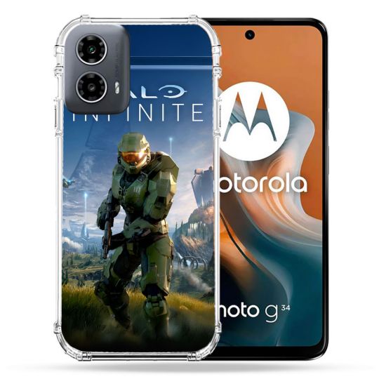 Coque Renforcée Pour Motorola G34 5G Halo