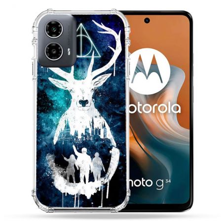 Coque Renforcée Pour Motorola G34 5G Harry Potter Patronome