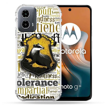 Coque Renforcée Pour Motorola G34 5G Harry Potter Poursouffle