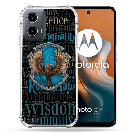 Coque Renforcée Pour Motorola G34 5G Harry Potter Serdaigle