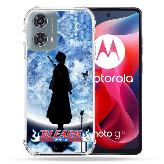 Coque Renforcée Pour Motorola G24 4G Manga Bleach Lune