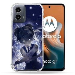 Coque Renforcée Pour Motorola G34 5G Manga Assassination Classroom Nagisa