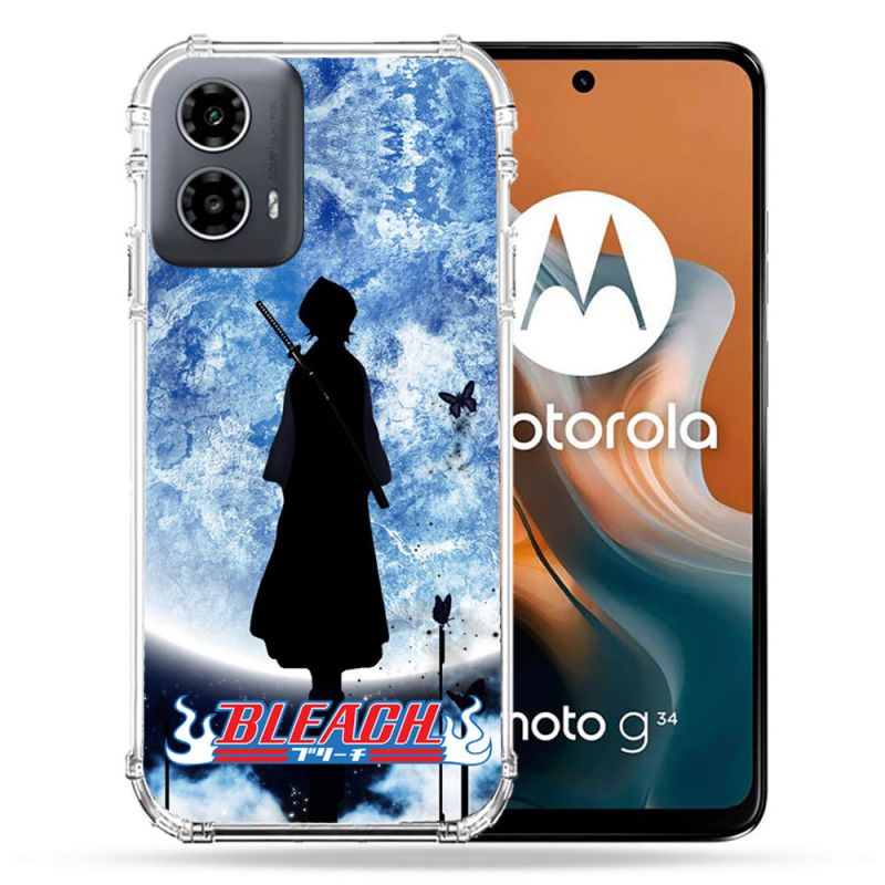 Coque Renforcée Pour Motorola G34 5G Manga Bleach Lune