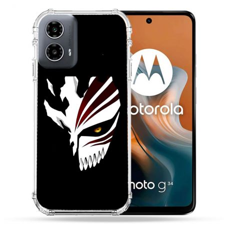 Coque Renforcée Pour Motorola G34 5G Manga Bleach Masque