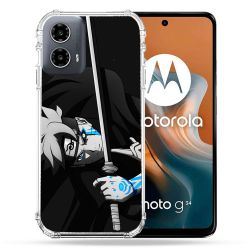 Coque Renforcée Pour Motorola G34 5G Manga Boruto Epée