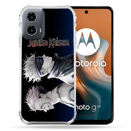 Coque Renforcée Pour Motorola G34 5G Manga Jujustu Kaisen
